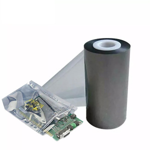 23 micron Esd metallizzato a prova di umidità pellicola protettiva rotolo di pellicola antistatico metallizzato pellicola riflettente in poliestere per sacchetto schermante - Product Image 1