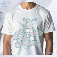 Transferts thermocollants en strass pour la danse, strass personnalisés de haute qualité, feuilles de strass personnalisées pour les cheerleaders