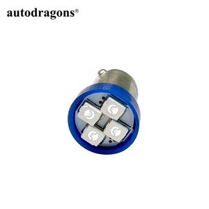 ออโต้ดรากอนส์ # หลอดไฟ LED แบบ Bayonet 44/47 Super Bright Quad 4LED 6.3v สำหรับเครื่อง Pinball ป้องกันการกระพริบ - Product Image 4