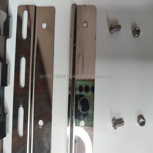 Tira de <span class=keywords><strong>Pvc</strong></span> para cortinas de puerta galvanizadas, gancho de clip de 304mm, ss201, 316, 200 - Product Image 5