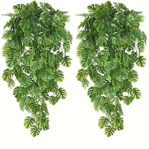 Decorazione da Parete con Felce Artificiale e Erba Persiana SPR - Resistente ai Raggi UV per Esterni, Decorazione <span class=keywords><strong>Verde</strong></span> per Ringraziamento e Natale - Product Image 6