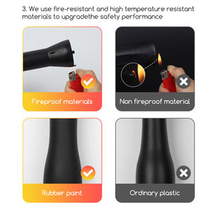 加熱ブラシと熱風カールコームサロンを備えた新しいプロフェッショナル電気ヘアドライヤーは、スタイリングツールプラスチックハンドルを使用します - Product Image 6