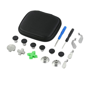 Metal <strong>Button</strong> for Xbox One Elite <strong>Controller</strong> SwapThumbsticks for <strong>PS4</strong> Joysticks Magnetic Grips Analog Stand Bumper Trigger - Product Image 1