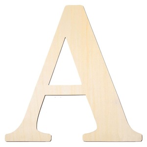 Blank, unfinished wooden <b>lettering</b> boards for use in painting, crafts, and home <b>wall</b> decoration. - Product Image 5