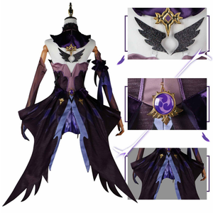 Nuovo Stile Parrucca Anime <span class=keywords><strong>Fischl</strong></span> per Donna Adulta, Costume per Halloween, Giochi di Ruolo, Carnevale, in Poliestere di Alta Qualità - Product Image 3