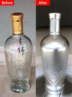 Aeropak Offre Spéciale 400ML Métal Effet Polonais Chrome Argent Peinture En Aérosol Miroir Chrome Peinture En Aérosol