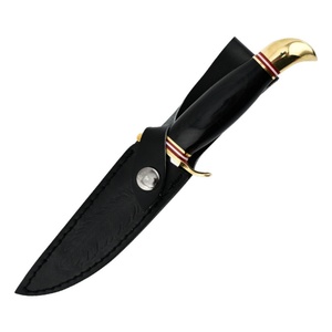 มีดพกพาเชก้าคุณภาพสูง มีดต่อสู้สแตนเลสพร้อมด้ามไม้ สำหรับงาน DIY และปรับแต่งแบบ OEM - Product Image 3