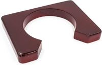 Ensemble de putters de mini-golf en bois pliables pour gauchers avec pochette en cuir pour la pratique à domicile en intérieur