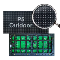 Módulo de Pantalla LED para Exteriores de Alto Brillo, 5 mm SMD 2727, Color Completo, 5000 cd, 4K HDR10, IP65, Resistente al Agua, Legible Bajo la Luz Solar