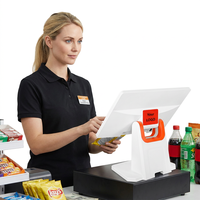 Caja Registradora POS de 15.6 Pulgadas, Venta Directa de Fábrica, Sistema POS Todo en Uno, Punto de Venta, Diseño Personalizado para Minoristas