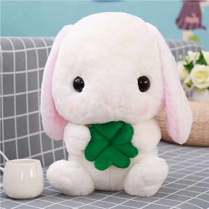 ของเล่นตุ๊กตากระต่ายน่ารัก43ซม. ของเล่นนุ่มนิ่มรูปกระต่ายหมอนตุ๊กตาเด็กกระต่ายวันเกิดของขวัญตุ๊กตายัดนุ่นสำหรับเด็ก - Product Image 4