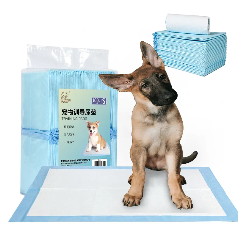 Welpen-puttentraining 100-er Pack Haustier einweg-absorbierende, auslaufsichere, schnell-trocknende Toilettenmatte Hunde-Pisskissen für Tiere 70 x 90