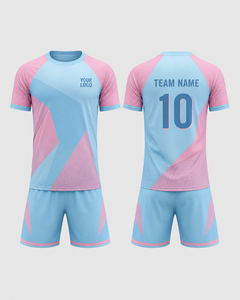 Maillot de football personnalisé respirant pour homme adulte, 100 % polyester, manches courtes, uniforme d'entraînement de football par sublimation pour équipe - Product Image 1