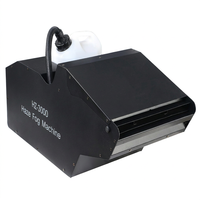 Machine à fumée de scène 3000W avec contrôle DMX et télécommande filaire HS-F04 pour effets d'éclairage événementiel