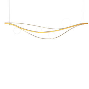 Lámpara de Techo de Diseño Italiano para Restaurante Nórdico, Estilo Postmoderno, Minimalista, de Lujo, Artística, para Bar, Rectangular, Creativa, para Tienda - Product Image 1