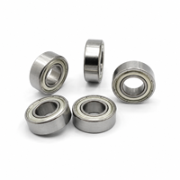 Rodamiento R SR168 Abierto ZZ 2RS de Acero Inoxidable, Rodamientos de Bolas de Ranura Profunda, Alta Velocidad, Bajo Ruido