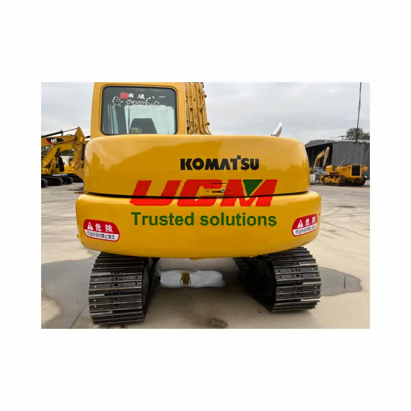 Miniexcavadora usada marca Komatsu PC55 PC35 PC60 excavadoras de segunda mano Komatsu de 5 toneladas a la venta