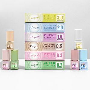 Pegamento para Extensión de Pestañas Medylashes de Marca Privada, Negro Transparente, Coreano, de Secado Rápido, con Logotipo Personalizado, para Pestañas Sensibles - Product Image 1
