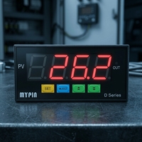 Tachymètre numérique à fréquence, affichage LED 6 chiffres, compteur de vitesse MYPIN RPM, vitesse de ligne RS232