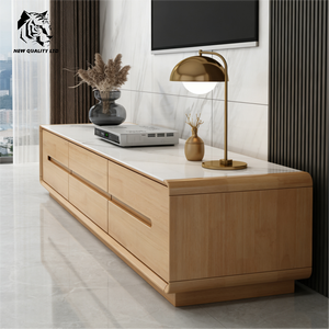 Mueble de TV de madera moderno y ecológico para sala de estar y dormitorio, venta al por mayor en China, bajo costo, personalizable, gran stock, envío inmediato - Product Image 4