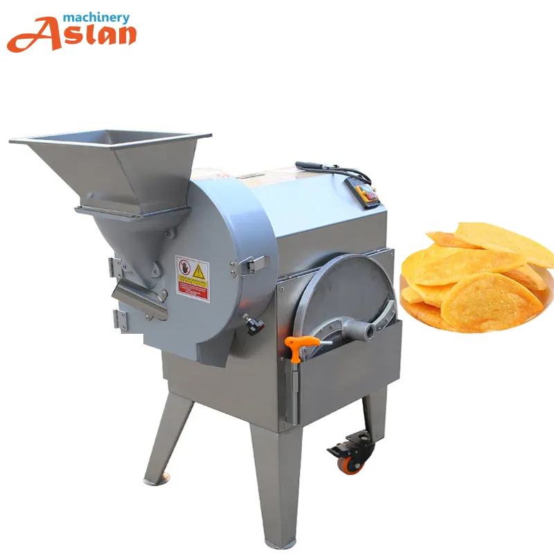 High Speed Commercial Cassava Chips Cutting Machine Automatic Banana Plantain Slicing Machine