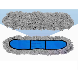 Recharge de serpillière en microfibre à cadre pliable pour un dépoussiérage efficace des sols, un nettoyage humide et une utilisation quotidienne à la maison, au bureau et au niveau commercial - Product Image 2