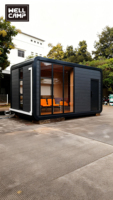 WELLCAMP Apple Cabin Capsule House, maison préfabriquée modulaire, mini-maison intelligente, cabine pour hôtel, Airbnb, glamping, hébergement