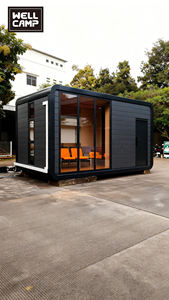 Casa Cápsula Prefabricada WELLCAMP Apple Cabin, Casa Modular Pequeña, Cabaña Inteligente para Resort, Hotel, Airbnb, Glamping y Alojamiento - Product Image 3