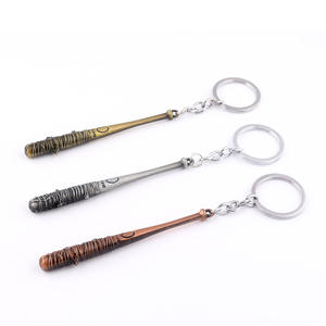 Portachiavi con Mazza da Baseball dei Dead Walkers, Ciondolo in Lega di <span class=keywords><strong>Negan</strong></span> Lucille, Regalo - Product Image 1
