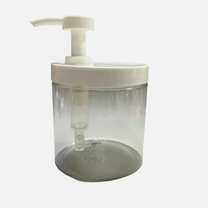 Pompa per Lozione Corpo da 89mm con Contenitore in Plastica PET Trasparente da <span class=keywords><strong>150</strong></span>-200 <span class=keywords><strong>Grammi</strong></span> - Product Image 3