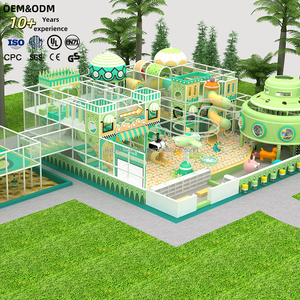 Aire de jeux de style forestier pour enfants, équipement de jeu intérieur/extérieur, centre commercial, <span class=keywords><strong>parc</strong></span> d'attractions, centre de jeux - Product Image 1