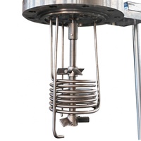 Réacteur mélangeur industriel à agitateur et à double enveloppe pour adhésif thermofusible EVA à haute viscosité WHGCM ASME-U 10L, conçu sur mesure