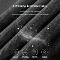 Cache-cou et cache-visage 3-en-1 en soie glacée rafraîchissante pour l'été, protection UV, séchage rapide, élastique, pour cyclisme, hommes et femmes, personnalisable en gros