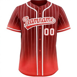 Usine OEM ODM, logo personnalisé, maillot de baseball de haute qualité, impression personnalisée, maillots de baseball, uniforme de baseball - Product Image 1