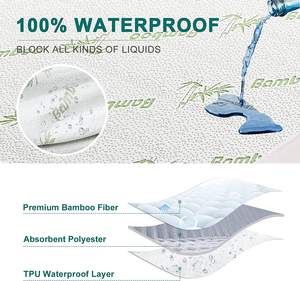 Protector de colchón impermeable de Bambú - Product Image 4