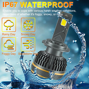 <span class=keywords><strong>B3</strong></span> Auto LED Lumières 220W Haute Puissance Canbus Décodeurs 9012 H1 H4 H7 9005 9006 H11 Universel Voiture LED Phares Ampoules - Product Image 4