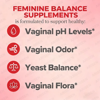 Probiotiques vaginaux OEM ODM pour femmes Équilibre du pH avec prébiotiques et lactobacilles Complément alimentaire pour la santé vaginale