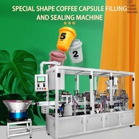 2026 Meistverkaufte Automatische Motorbetriebene Multi-K-Cup Plastikbecher Kaffeekapsel-Herstellungsmaschine