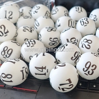 Tableau de numéros personnalisé grand format avec impression claire pour machines de loterie et consoles de jeux de bingo