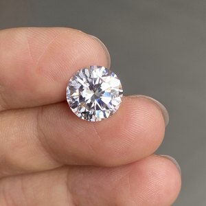 Diamante Cultivado en Laboratorio de Alta Calidad, 100% Garantizado, Pasa la Prueba del Detector de Diamantes <span class=keywords><strong>III</strong></span>, Moissanita Suelta de 1 Quilate - Product Image 4