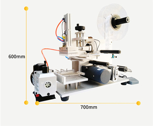 Hot Sales Tabletop Square <strong>Bottle</strong> Label Applicator <strong>Box</strong> Carton Bags Plane <strong>Labeling</strong> Sticker <strong>Machine</strong> - Product Image 2