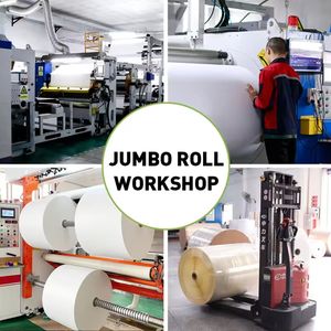 Tahan air dan tahan air 80 # inkjet matte Kertas Sintetis stiker perekat diri jumbo label roll inkjet stiker kertas - Product Image 6