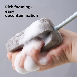 Long <b>Handled</b> Glass Cup Cleaning Brush Long <b>Handled</b> Cup Brush Bottle Tea Brush Washing <b>Sponge</b> Tools - Product Image 4