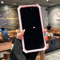 Fundas 3 en 1 Transparentes Universales para Teléfono Móvil, Resistentes y de Lujo, para iPhone 15 16 17 18 Air Pro Max Series, Resistentes y de Alta Protección