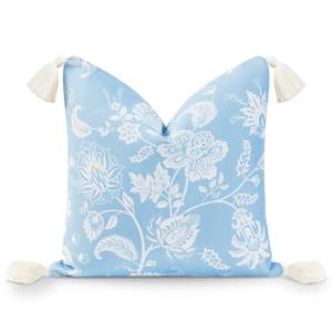 Vente en gros personnalisé Patio extérieur décoratif imperméable Coussin couvre avec glands - Product Image 1