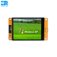 HAORAN 2.8 Inci Papan Pengembangan ESP32 Modul LCD TFT Layar Sentuh Kapasitif HMI 240x320 dengan Antarmuka Tipe-C
