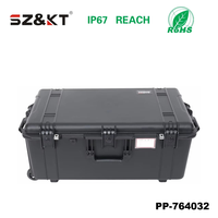 Valise de transport rigide en plastique à prix d'usine, étanche IP67, antichoc, pour instruments de musique avec mousse personnalisée