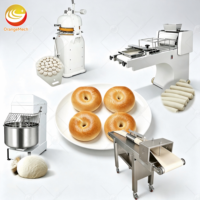 Ligne de production de pain ORME pour la transformation industrielle de la pâte, avec équipement automatique de formage de bagels