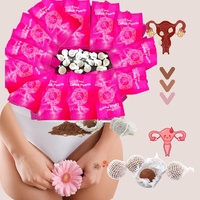 Qinggong Pilule Femme Détoxification Vaginale Stretch Yoni Perles Maintenir Propre Pilules Privées De Désintoxication Vaginale