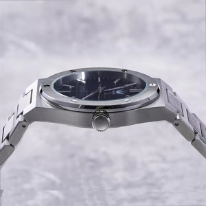 Grey Checkered Dial Waterproof Luxury Quartz Movement Calendar Man <b>Watch</b> Wrist <b>Watch</b> Bands Stainless Steel New Trending <b>Watches</b> - Product Image 3